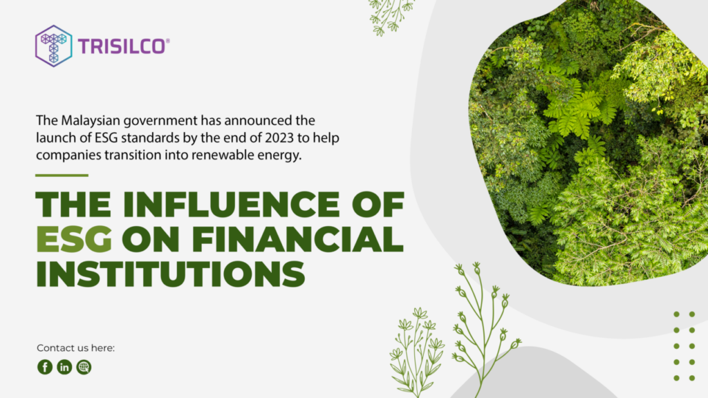 influence of esg on financial institutions