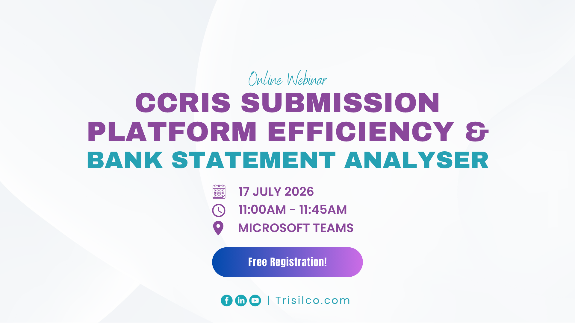 CCRIS Submission Platform Efficiency & Bank Statement Analyser