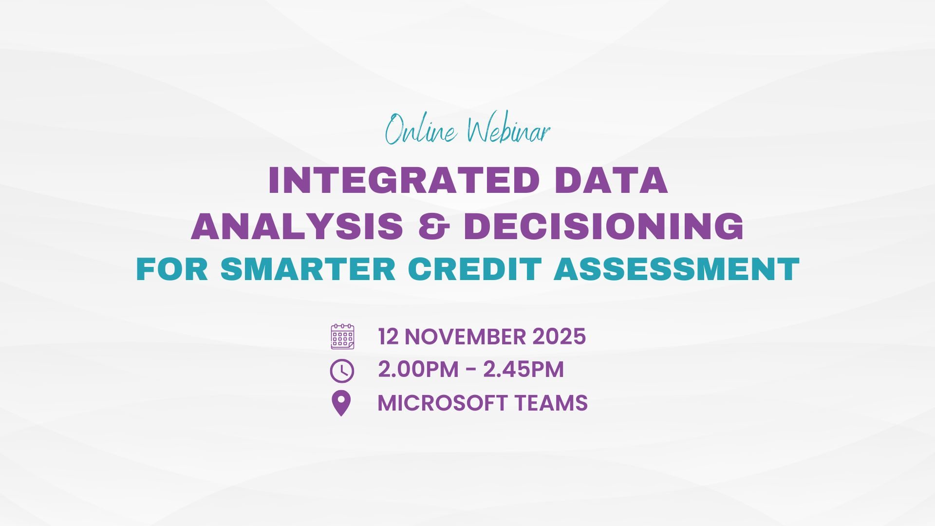 Header - smarter credit assessment